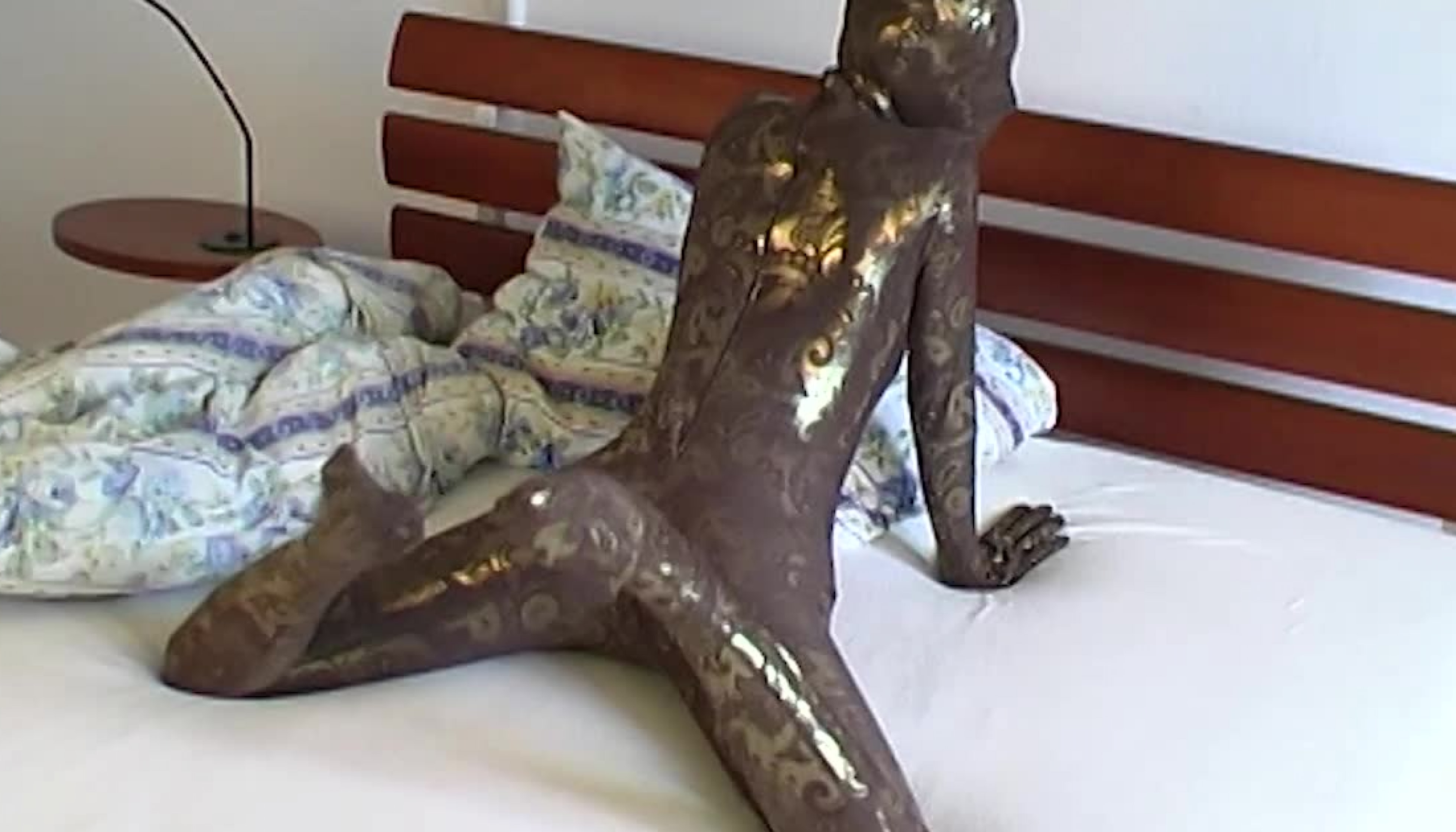 Exclusive Waking up in spandex Vidz Flix scene