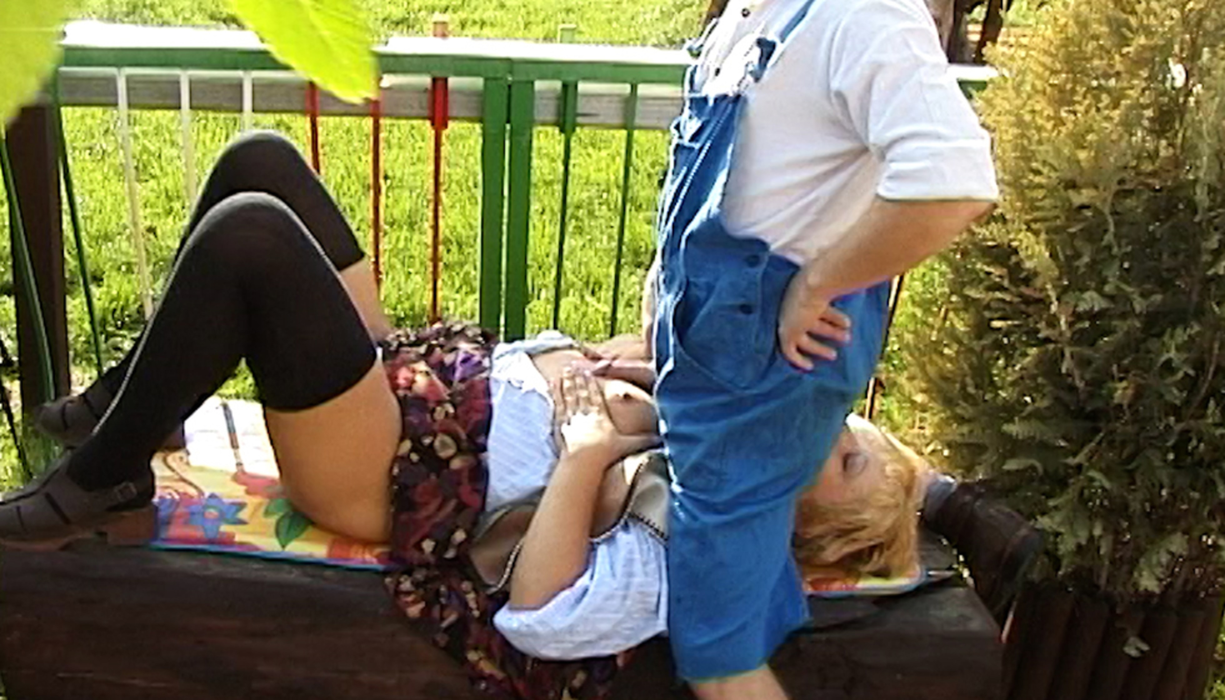 Exclusive Garden Work Vidz Flix scene
